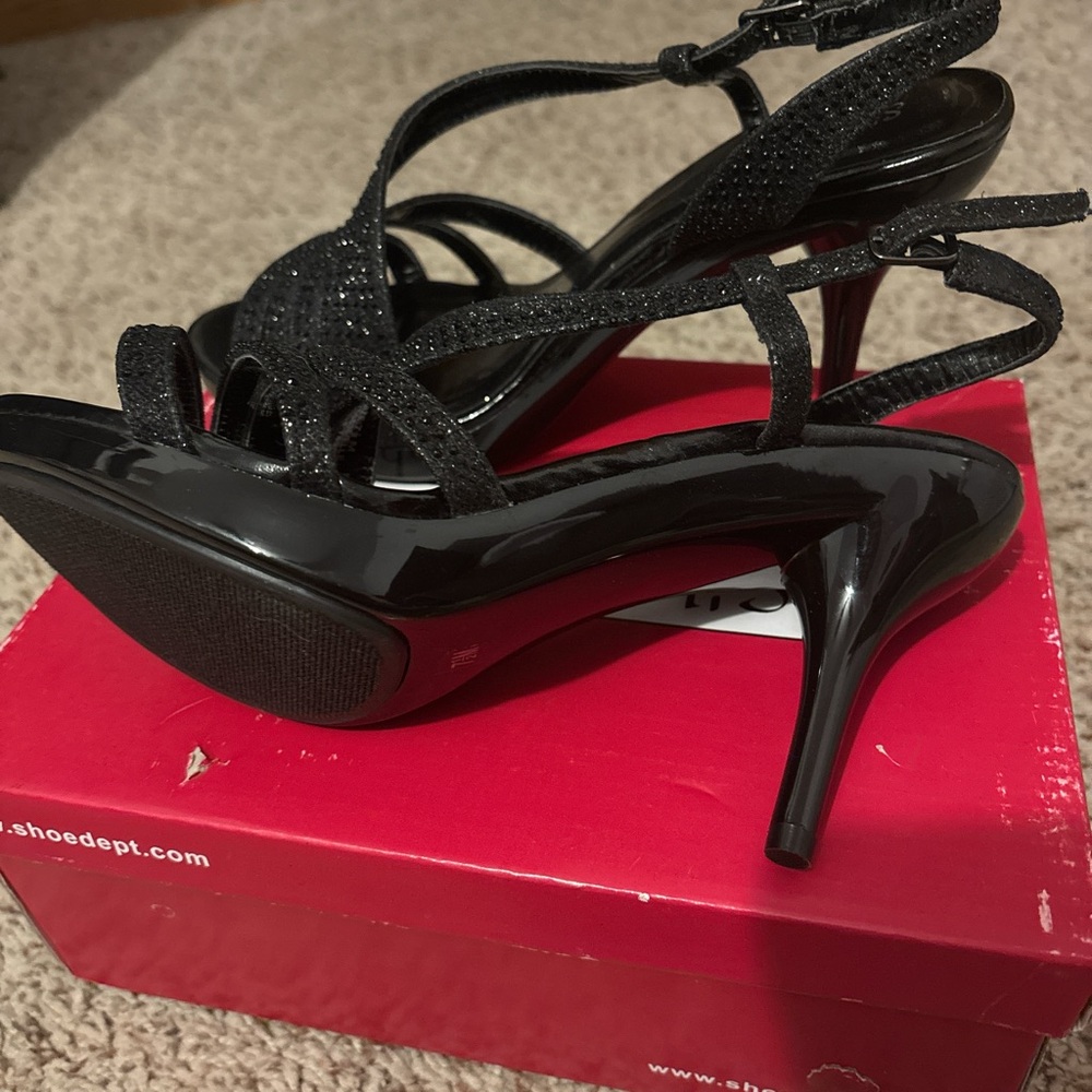 Black high heels